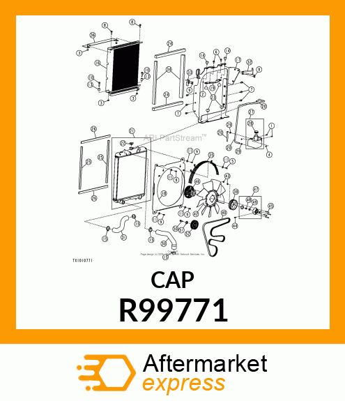 CAP, COOLANT TANK R99771