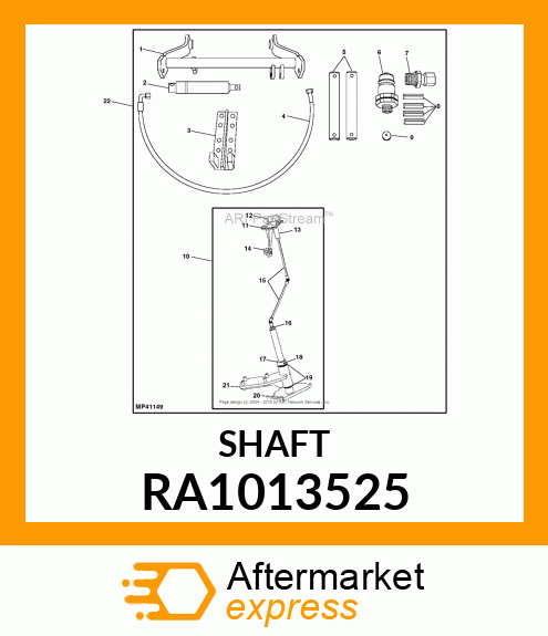 SHAFT RA1013525