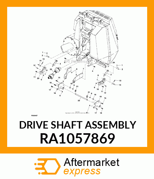 DRIVE SHAFT ASSEMBLY RA1057869