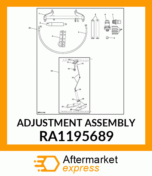 ADJUSTMENT ASSEMBLY RA1195689