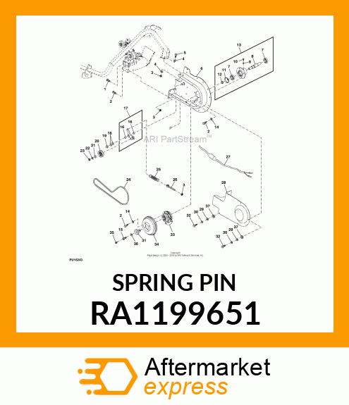 SPRING PIN RA1199651