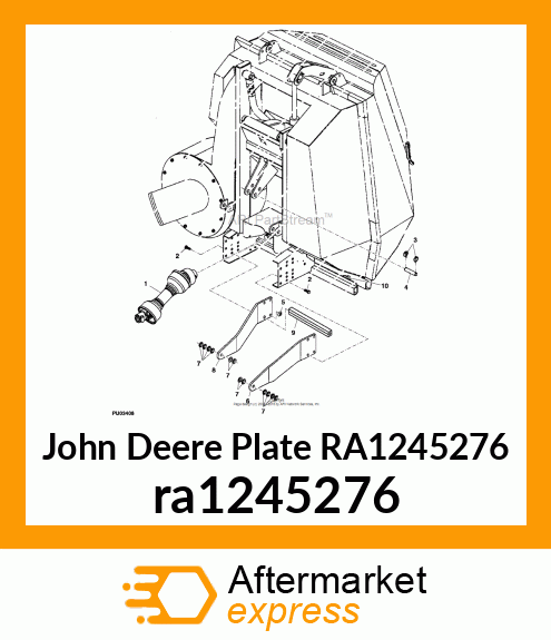 LH MOUNTING PLATE ra1245276