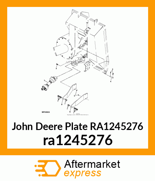 LH MOUNTING PLATE ra1245276