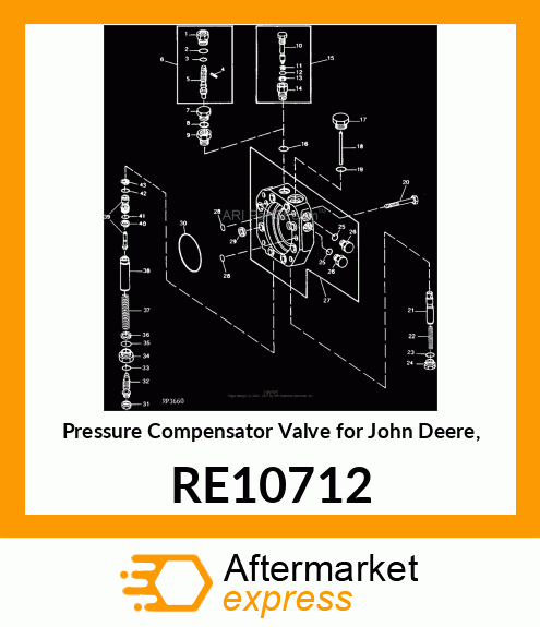 VALVE, STROKE CONTROL, ASSEMBLY RE10712