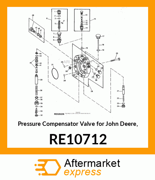 VALVE, STROKE CONTROL, ASSEMBLY RE10712