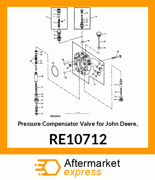 VALVE, STROKE CONTROL, ASSEMBLY RE10712