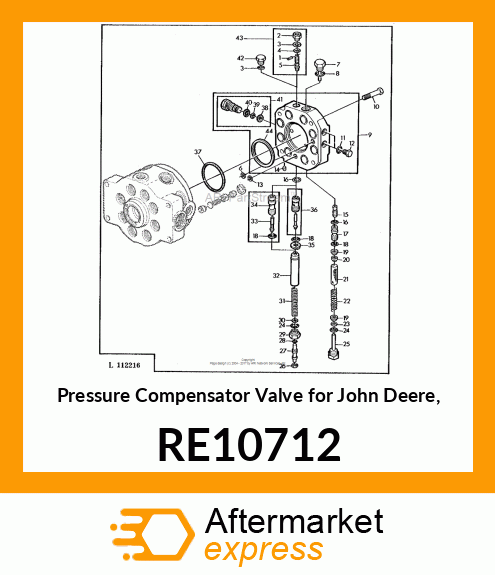 VALVE, STROKE CONTROL, ASSEMBLY RE10712