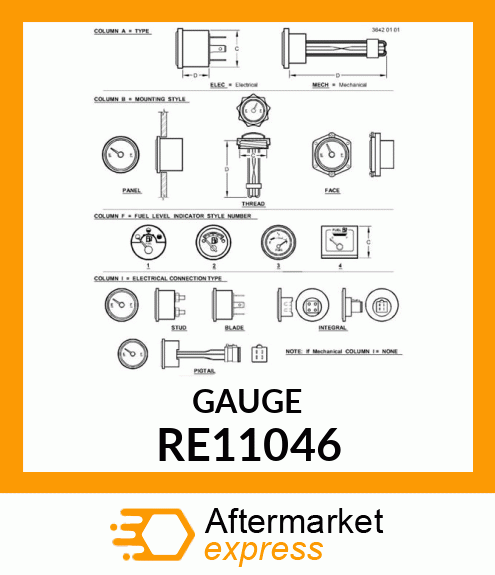 GAUGE RE11046