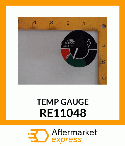 GAUGE, ENGINE WATER TEMPERATURE RE11048