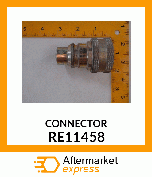 ADAPTER,HYD COUPLER JD TO IHCFIELD RE11458