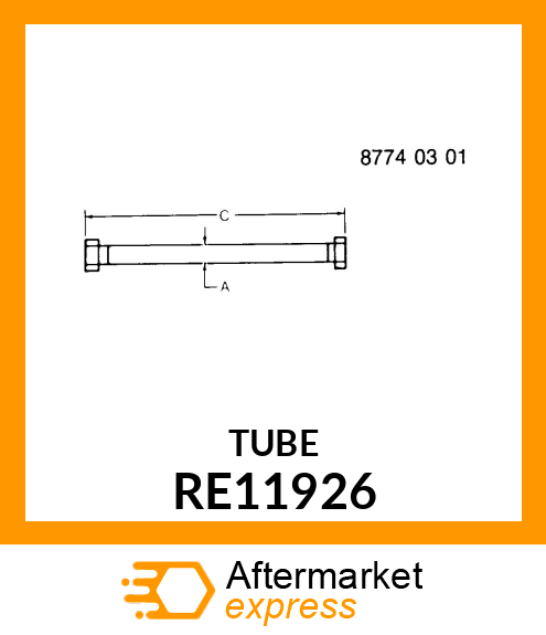 LINE,INJECTION NOZZLE LEAK RE11926