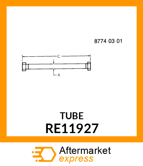 LINE,INJECTION NOZZLE LEAK RE11927