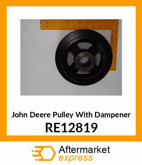 DAMPER, CRANKSHAFT RE12819