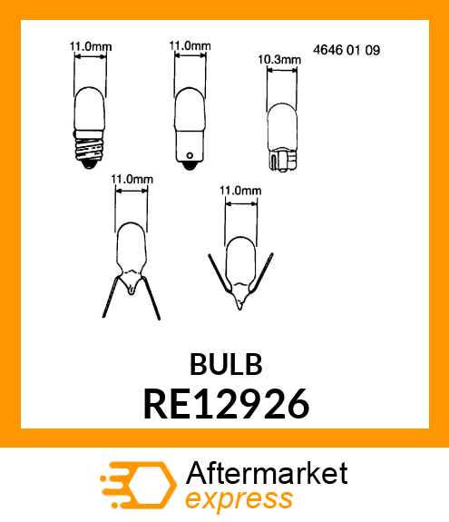 BULB, LAMP RE12926