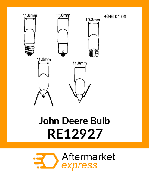 BULB, LAMP RE12927