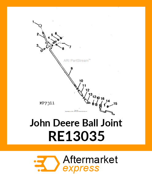 JOINT, BALL RE13035