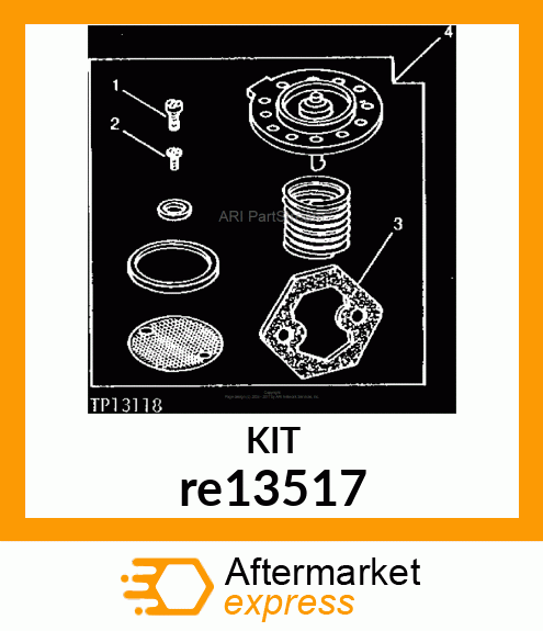 KIT,FUEL TRANSFER PUMP OVERHAUL re13517