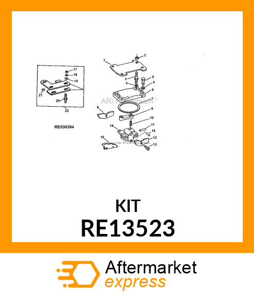 STOP, SCV LEVER ADJUSTABLE RE13523