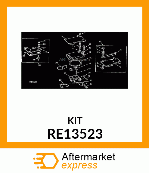 STOP, SCV LEVER ADJUSTABLE RE13523