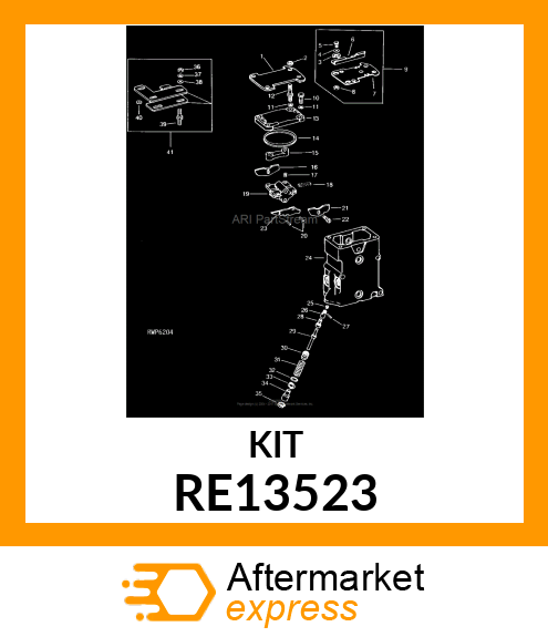 STOP, SCV LEVER ADJUSTABLE RE13523