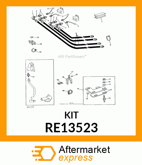 STOP, SCV LEVER ADJUSTABLE RE13523