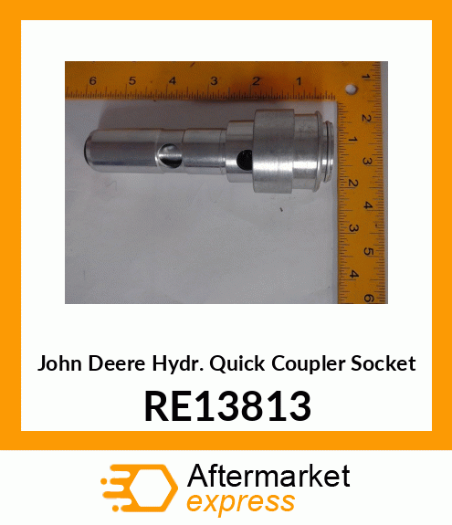 HYD QUICK COUPLER SOCKET, RECEP ASY RE13813