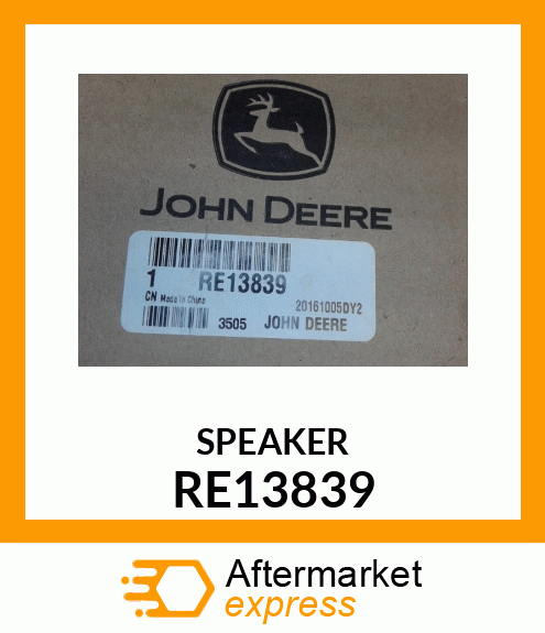 SPEAKER SOUND SYSTEM RE13839