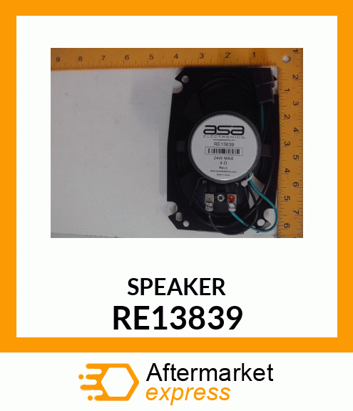 SPEAKER SOUND SYSTEM RE13839