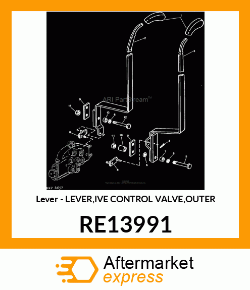 Lever Selective Control Va RE13991