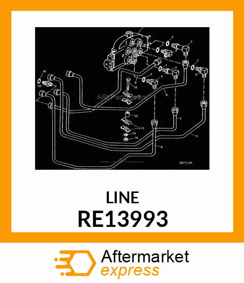 Oil Line RE13993