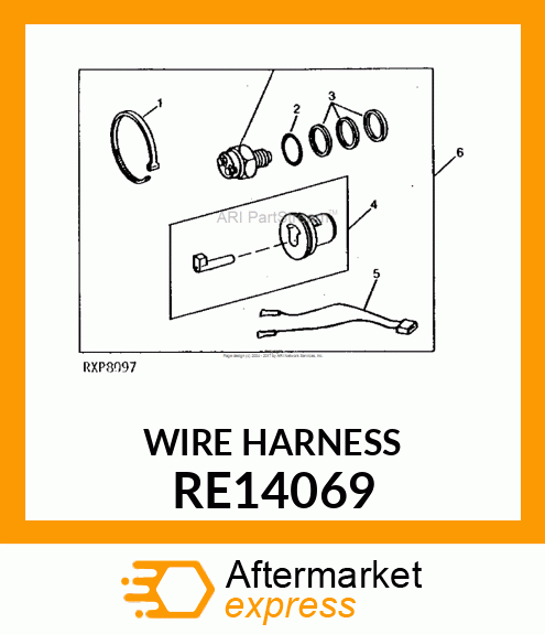 HARNESS, WIRING RE14069