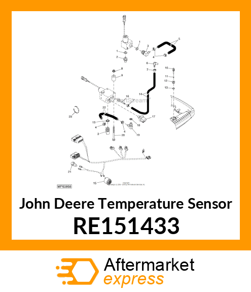 TEMPERATURE SENSOR RE151433