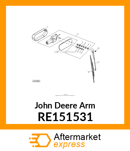 ARM, WIPER RE151531