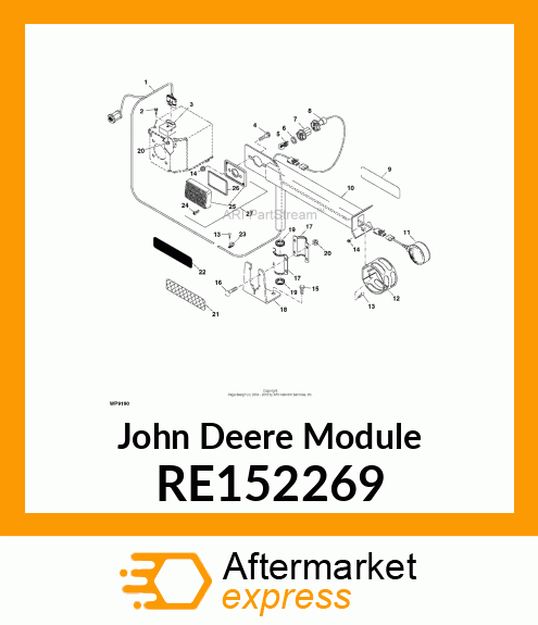 MODULE, IMPLEMENT TURN SIGNAL RE152269