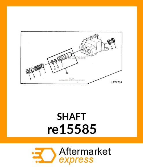 BREAKAWAY COUPLER, ASSEMBLY re15585