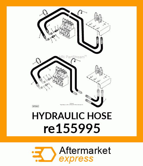 HYDRAULIC HOSE re155995