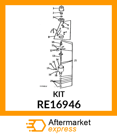 Plate - CAM AND STOP PLATE ASSEMBLY RE16946