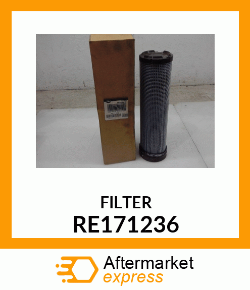 AIR FILTER, AIR FILTER, ELEMENT, SE RE171236