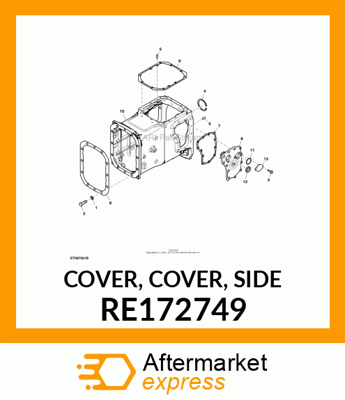 COVER, COVER, SIDE RE172749