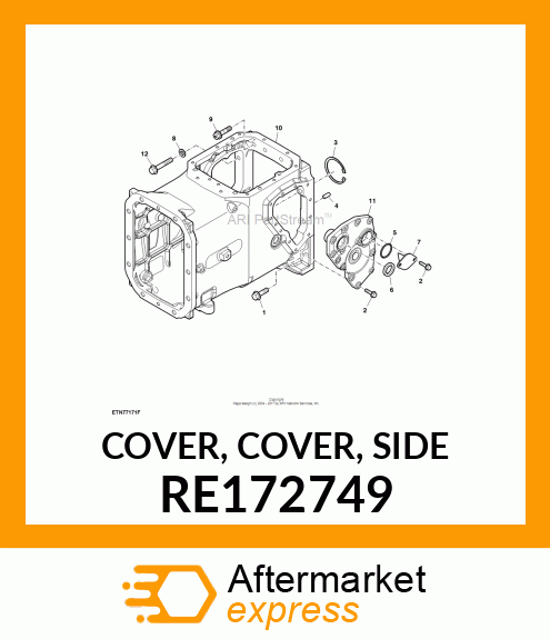 COVER, COVER, SIDE RE172749