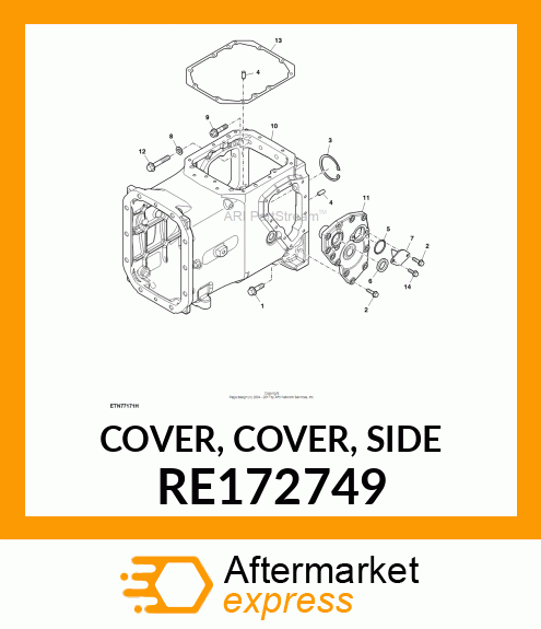 COVER, COVER, SIDE RE172749