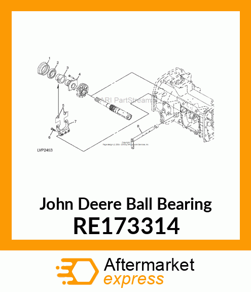 BALL BEARING, 6013 RE173314