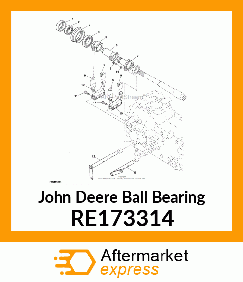 BALL BEARING, 6013 RE173314