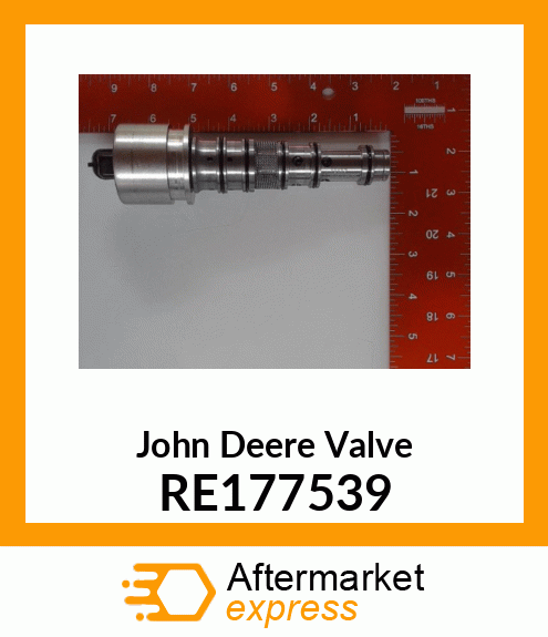 VALVE, ELECTROHYDRAULIC RE177539