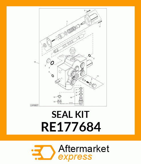 SEAL KIT RE177684