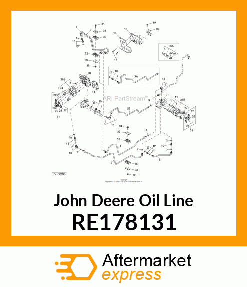 LINE, OIL, ASSEMBLY RE178131