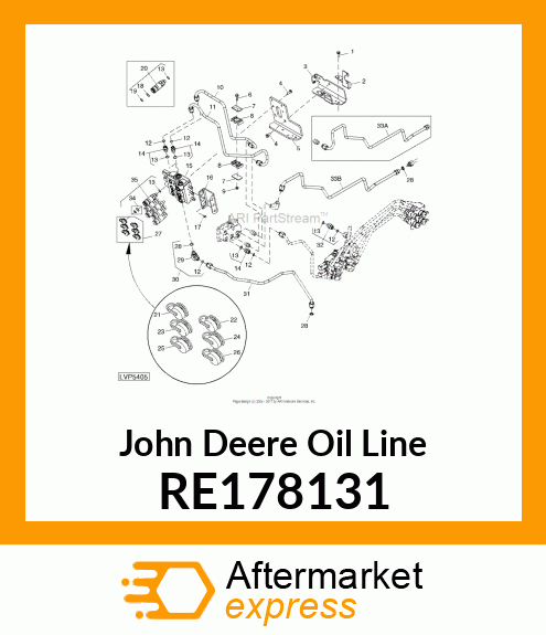 LINE, OIL, ASSEMBLY RE178131