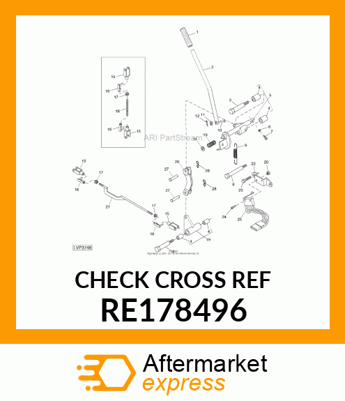 ROD, PTO, ASSEMBLY RE178496