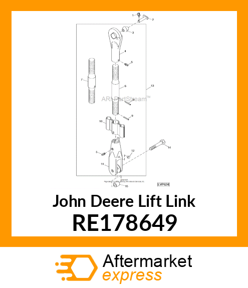 LINK, LIFT, ASSEMBLY RE178649