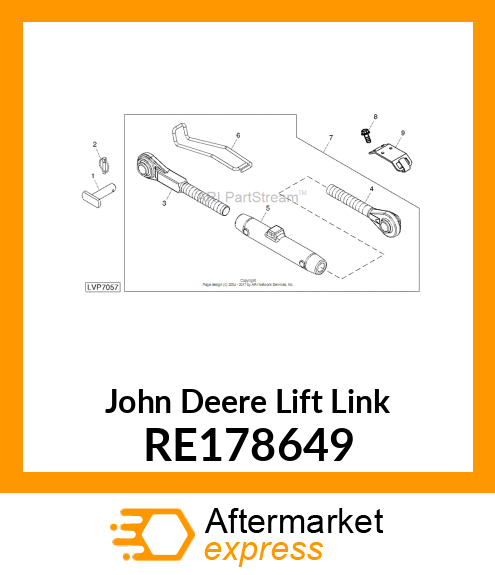 LINK, LIFT, ASSEMBLY RE178649